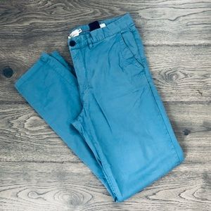 H&M Men’s L.O.G.G. 34 Skinny Slim Blue Chino Jeans